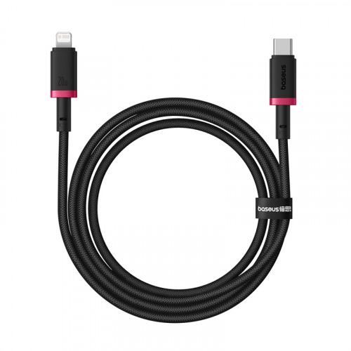 Baseus Dura Series Fast Charging Cable Type-C to iP 20W - أسود - 1m