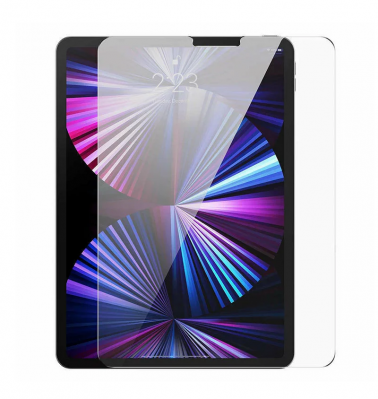 واقي شاشة Baseus عالي الدقة بتغطية كاملة ومضاد للتوهج بسمك 0.15 مم - شفاف - Pad Pro 12.9-inch