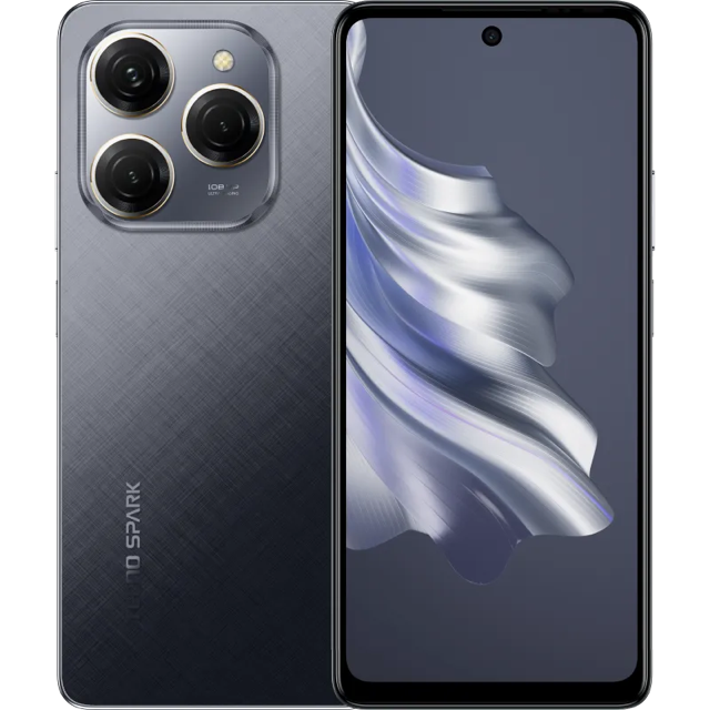 TECNO SPARK 20 Pro 12GB - Moonlit Black - 256GB ROM + 12GB+9GB RAM