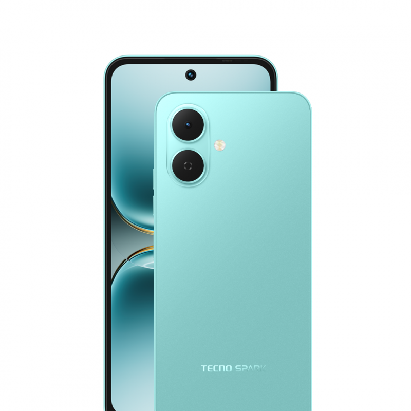 TECNO SPARK Go 2 - أخضر فيروزي - 128GB ROM+8GB RAM*(4GB+4GB Extended)