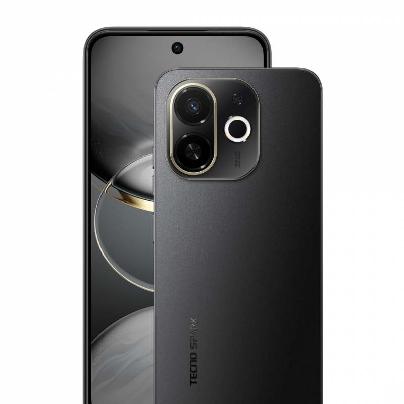 TECNO SPARK 30C 5G - Midnight Shadow - 128GB ROM+8GB RAM*(4GB+4GB Extended)