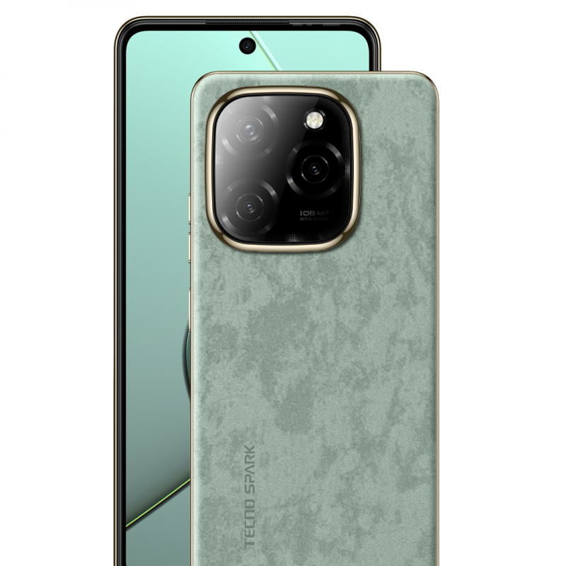 TECNO SPARK 20 Pro 5G - Neon Green  - 256GB + 8GB Extendable to 16GB