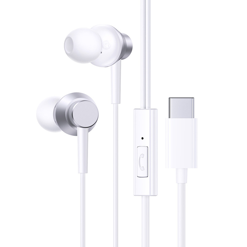 Baseus Encok CZ11 Wired Earphones - أبيض