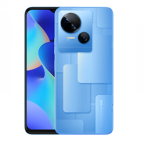 Spark 10 5G - Metallic Blue - 128GB + 8GB Extendable to 16GB