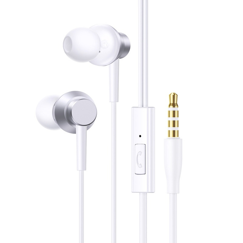 Baseus Encok HZ11 Wired Earphones - أبيض