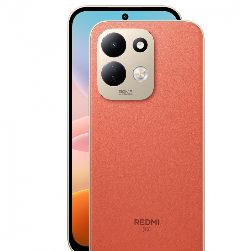 REDMI 17 5G - برتقالي زاهي - 128GB ROM + 8GB With Extended RAM