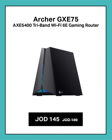 TP-Link Archer GXE75 | AXE5400 Tri-Band Wi-Fi 6E Gaming Router