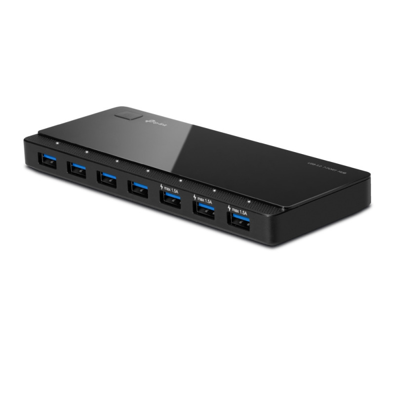 UH700-USB 3.0 7-Port Hub - Black