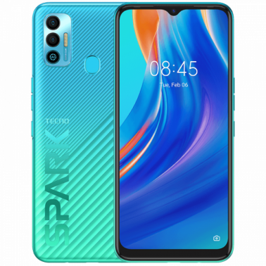 TECNO SPARK 7T - Blue - 4 GB + 64 GB