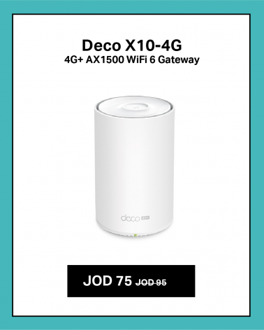TP-Link Deco X10-4G | 4G+ AX1500 WiFi 6 Gateway