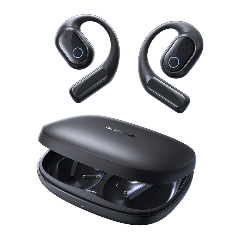 Baseus Eli 10i Fit Open-Ear TWS Earbuds - أسود