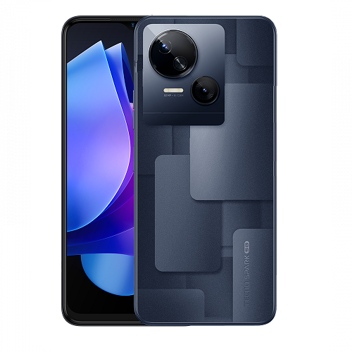 Spark 10 5G - Meta Black - 128GB + 8GB Extendable to 16GB