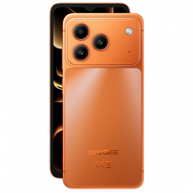 دوجي نوت ٥٧ برو - برتقالي - 128GB + 24GB Extended RAM