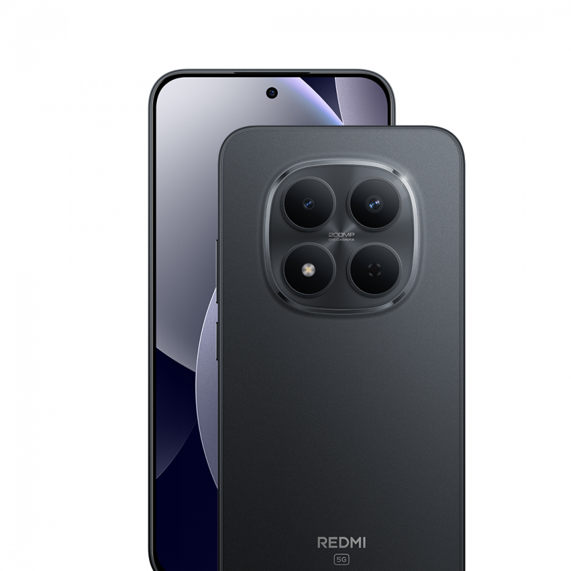 شاومي ريدمي نوت ١٥ برو ٥ جي - أسود - 16GB(8GB+8GB) RAM + 512GB ROM