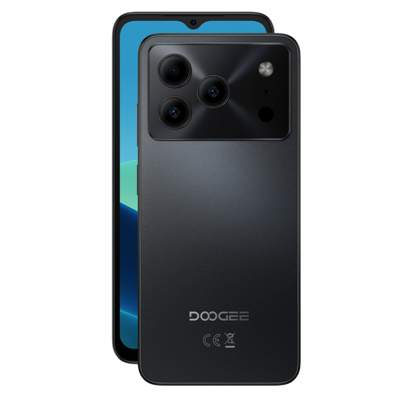 DOOGEE Note 56 Pro - obsidian black - 128GB + 32GB Extended RAM