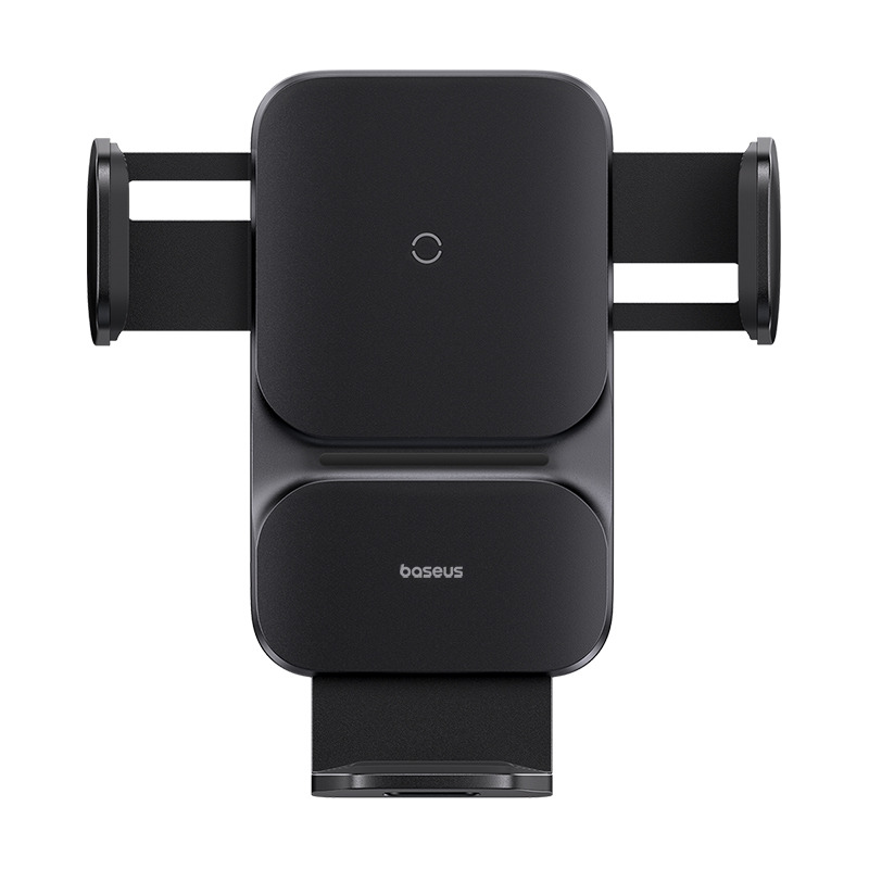 Baseus Wisdom Auto Alignment Car Mount Wireless Charger - Black