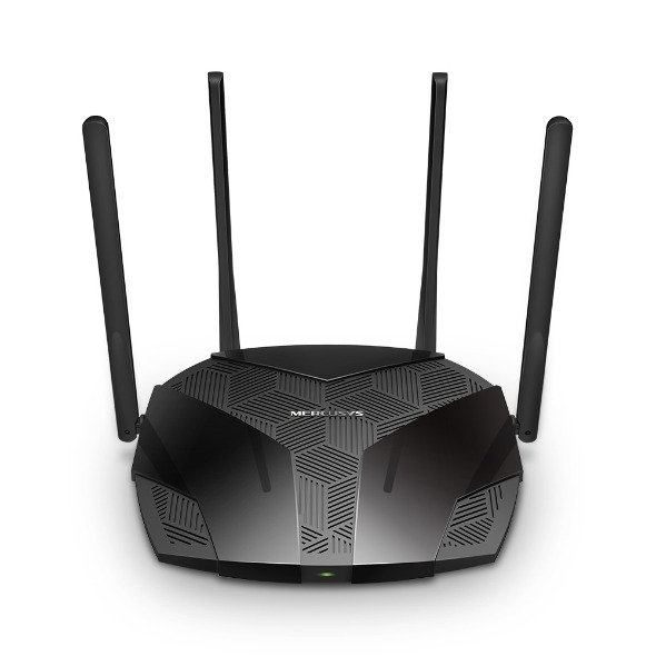 Mercusys MR80X | AX3000 Dual-Band Wi-Fi 6 Router - أسود