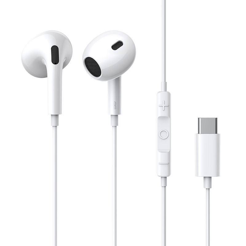Baseus Encok CZ17 Semi-In-Ear Wired Earphones - White