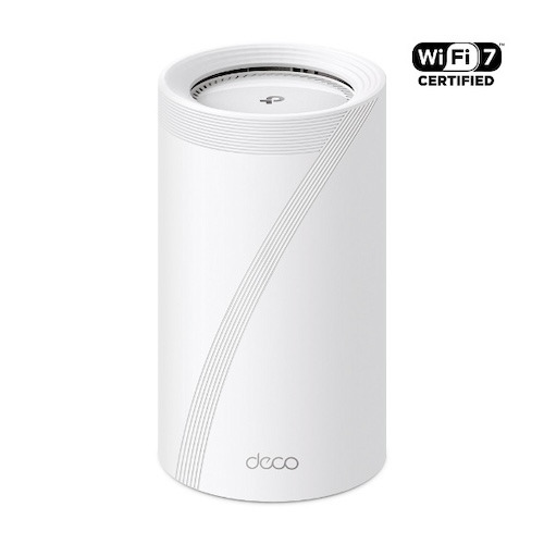 Deco BE85 | BE19000 Tri-Band Whole Home Mesh WiFi 7 System - White - 1 Pack