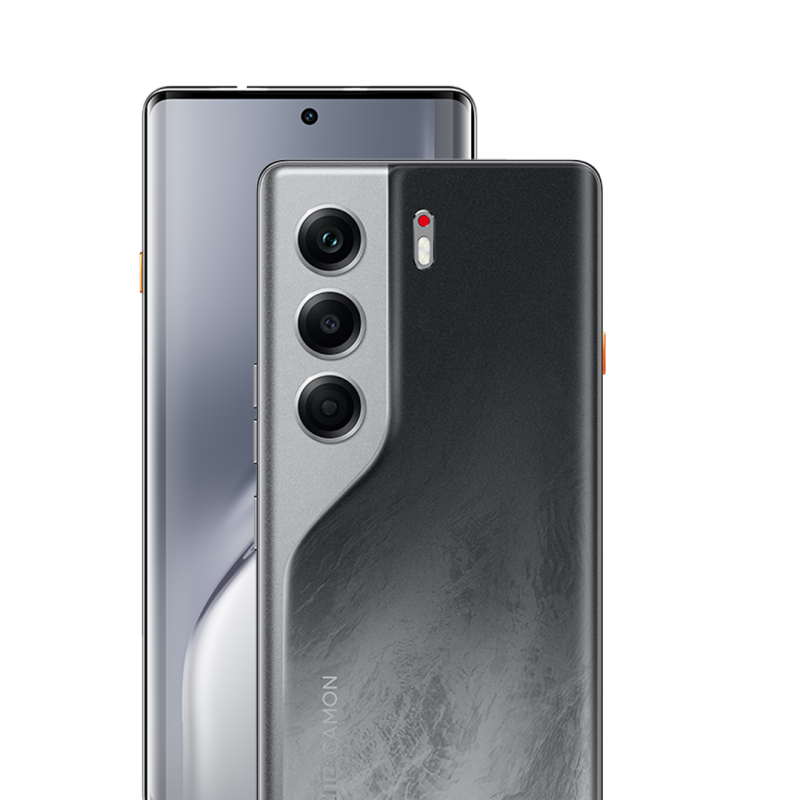 TECNO CAMON 40 Pro 5G -  Galaxy Black - 256GB ROM + 24GB RAM* (12GB + 12GB Extended)