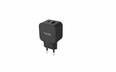 TECNO Charger E20D-20W - Black