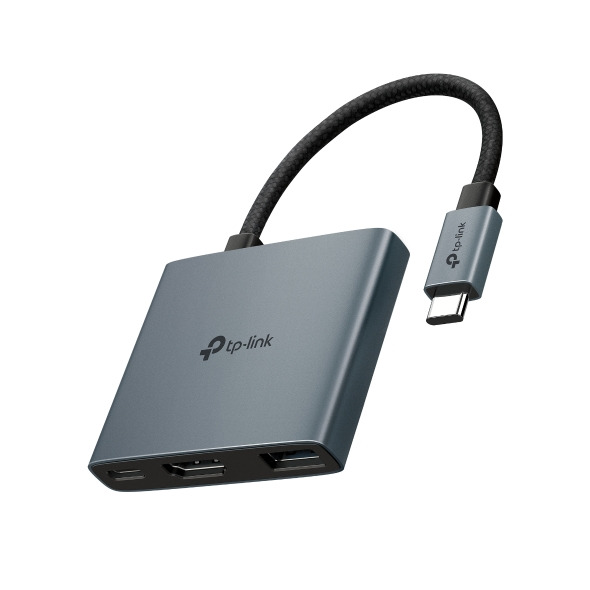 TP-Link UH3020C | USB Type-C 3 in 1 Hub - الرمادي الفضائي