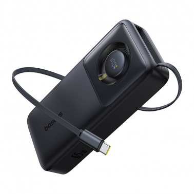 Baseus Free2Pull Power Bank with Retractable Cable 20000mAh 65W