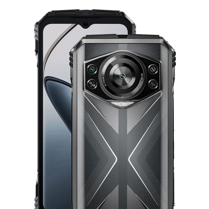 DOOGEE S118 - سيلفر - 32GB RAM (12GB+Up to 20GB Extended RAM)+512GB ROM