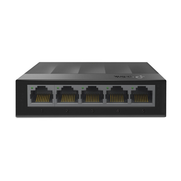 LS1005G | 5-Port 10/100/1000Mbps Desktop Network Switch - أسود