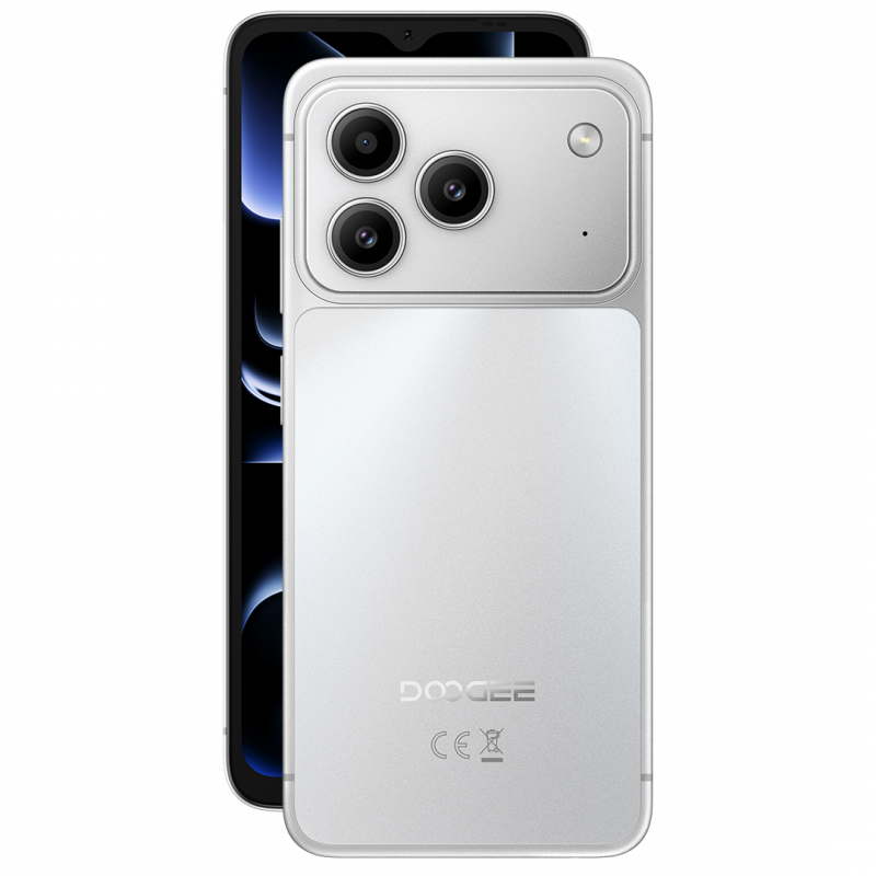 دوجي نوت ٥٧ برو - سيلفر - 128GB + 24GB Extended RAM