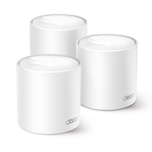 Deco X10 | AX1500 Whole Home Mesh Wi-Fi 6 System - أبيض - 3 Pack