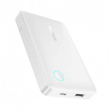Baseus EnerFill Power Bank 10000mAh 15W - أبيض