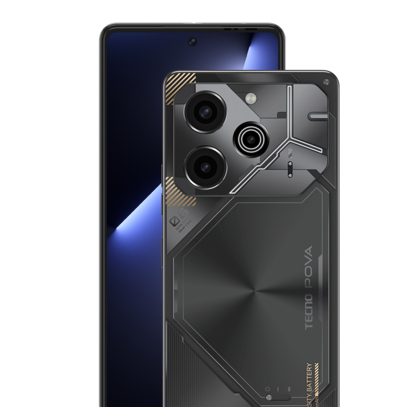 TECNO POVA 6 Pro 5G - Meteorite Grey - 12GB+12GB RAM - 256GB ROM