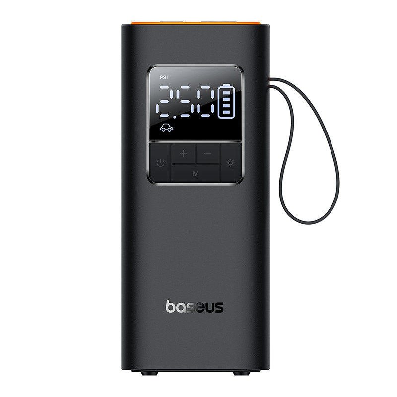 Baseus SuperMini Pro Series Wireless Car Inflator  - أسود