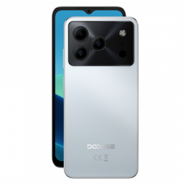 DOOGEE Note 56 Pro - arctic white - 128GB + 32GB Extended RAM