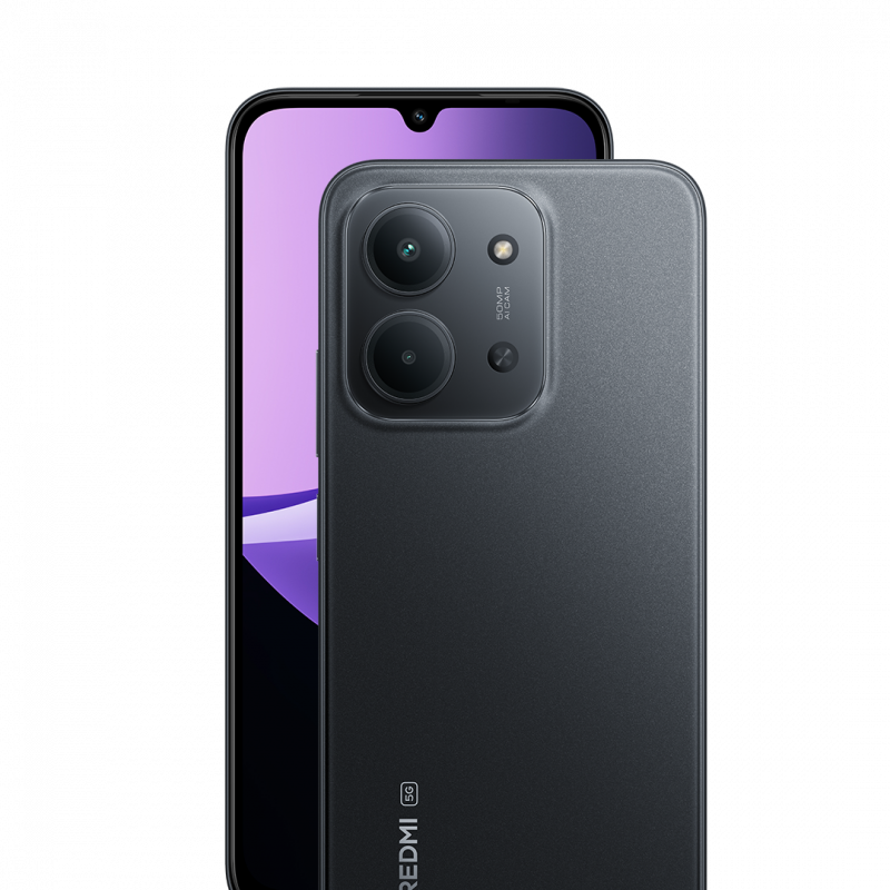 شاومي ريدمي ١٥ سي ٥ جي - أسود ليلي - 4 GB RAM + 128 GB ROM