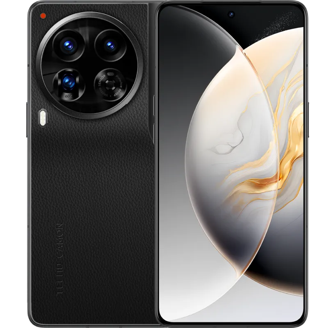 TECNO CAMON 30 Premier 5G - Hawaii Lava Black - 512GB + 24GB (12GB+12GB)