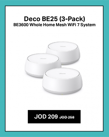 TP-Link Deco BE25 | BE3600 Whole Home Mesh WiFi 7 System