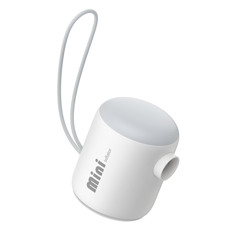 Baseus PocketGo Portable Air Pump - أبيض