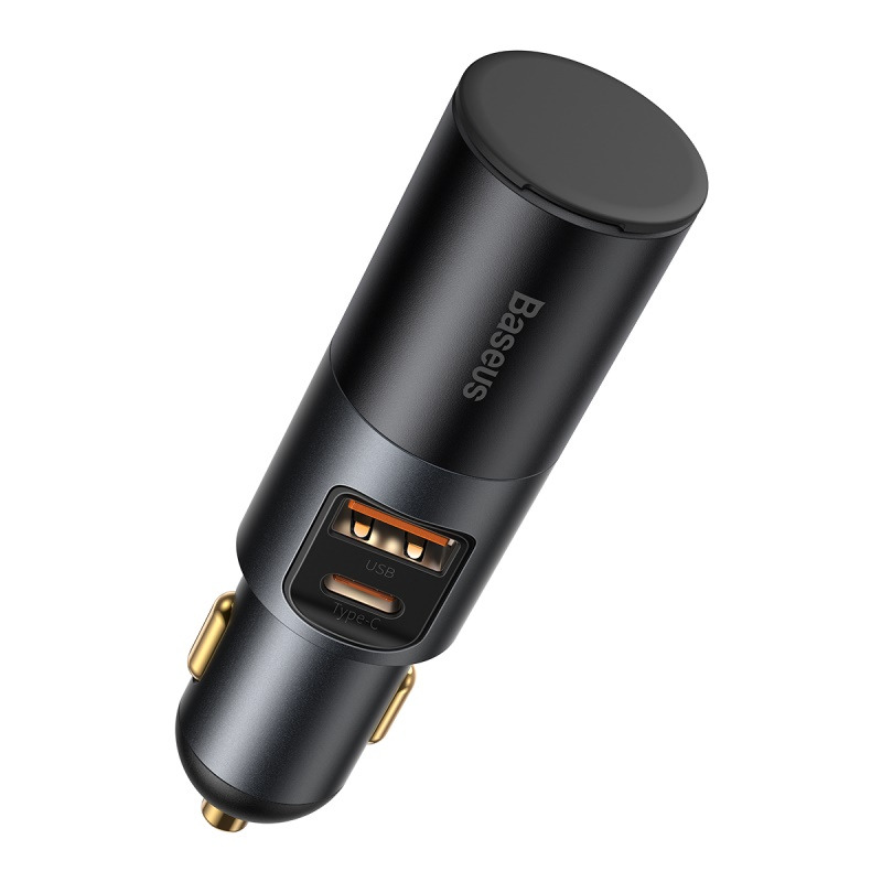 Baseus Share Together Fast Car Charger Port U+C 120W - Black