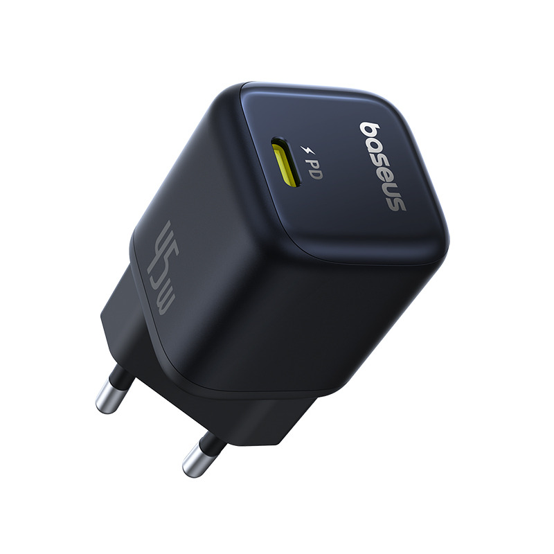 Baseus PicoGo GaN Fast Charger 1C 45W - أسود