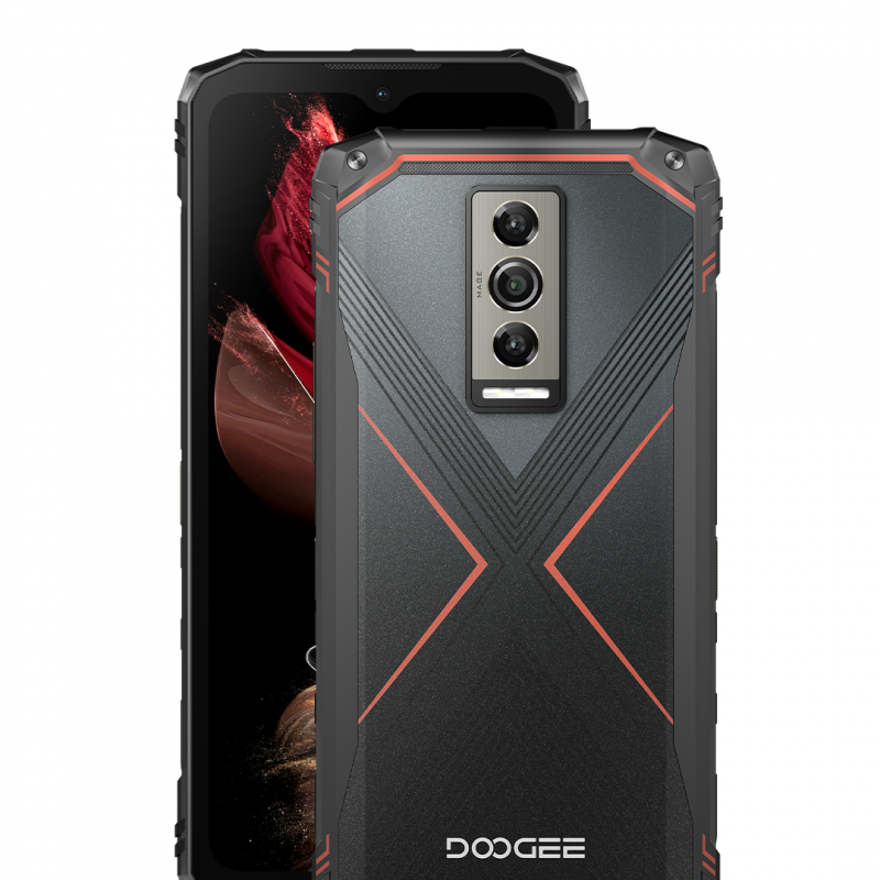 DOOGEE Blade 10 Pro - Red - 16GB RAM (6GB+Up to 10GB Extended RAM)+256GB ROM