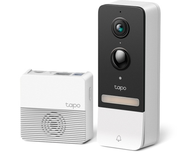 Tapo D230S1 | Tapo Smart Battery Video Doorbell - White