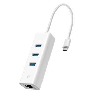 Tp-link UE330C | USB Type-C 3-Port Hub & Gigabit Ethernet Adapter