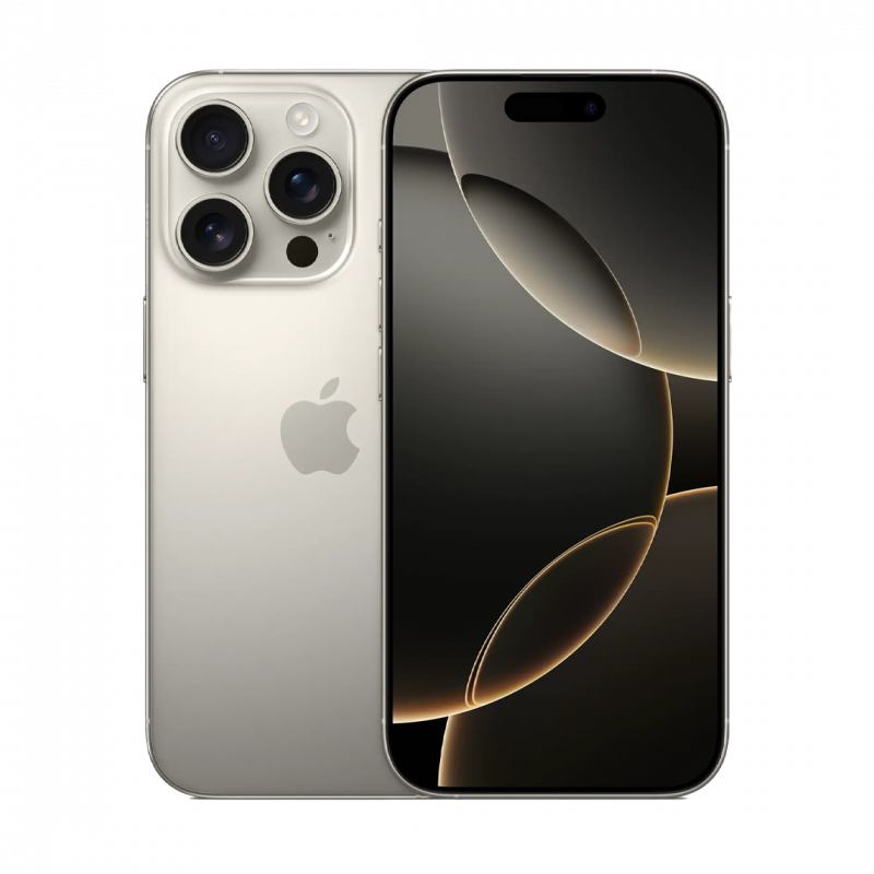 ايفون 16 برو - تيتانيوم طبيعي - 256GB