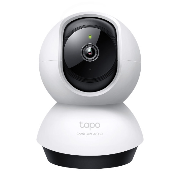 Tapo C220 | Pan/Tilt AI Home Security Wi-Fi Camera - أبيض