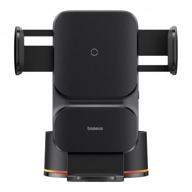 Baseus Wisdom Auto Alignment Car Air Vent Mount Wireless Charger (Qi – 15W) - أسود