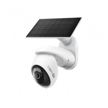 Tp-Link Tapo C660 KIT | Solar-Powered Pan/Tilt Security Camera Kit - أبيض