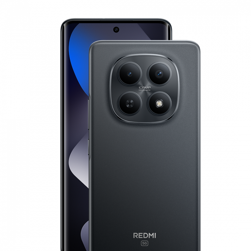 شاومي ريدمي نوت ١٥ ٥ جي - أسود - 8 GB RAM + 256 GB ROM