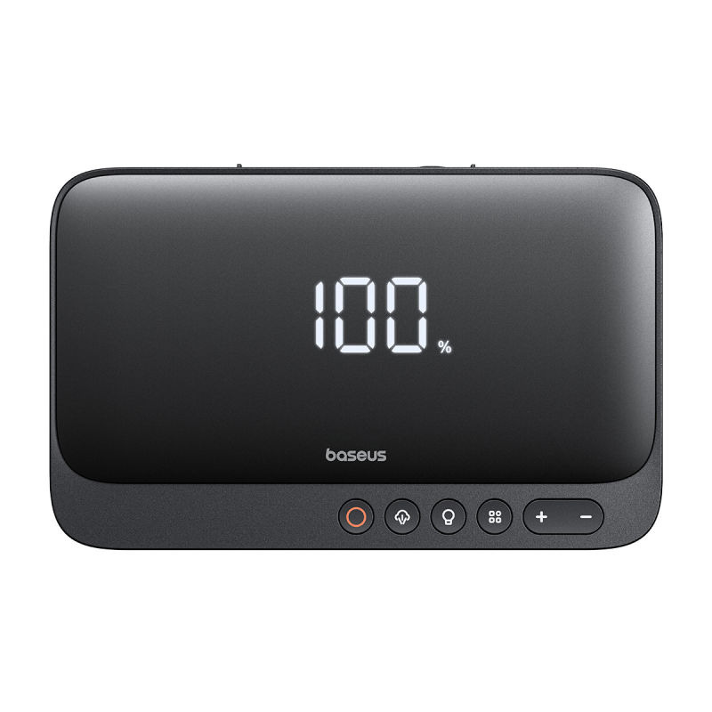 Baseus Super Energy Series 4-in-1 Car Jump Starter 600A - أسود